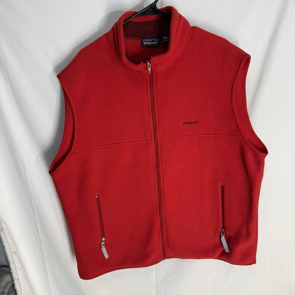 Patagonia Red Fleece Vest